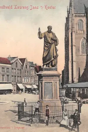 Haarlem Standbeeld Laurens Janz n. Koster HC19216 Zamów teraz