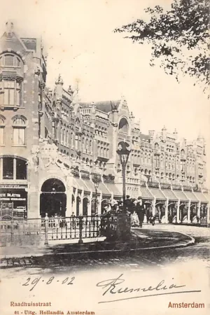 Amsterdam Raadhuisstraat 1902 HC20875 Bezpieczna płatność