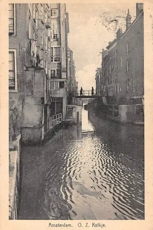 Amsterdam O.Z. Kolkje 1932 HC17337 Oryginalny