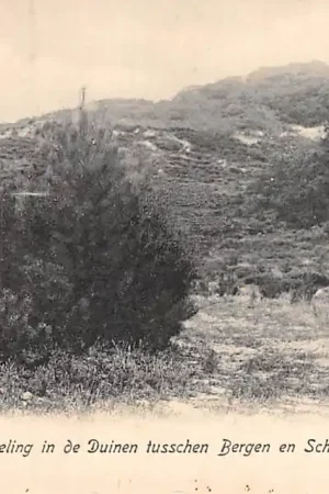 Bergen (NH) Wandeling in de duinen tusschen Bergen en Schoorl 1905 HC16089 Zwrot pieniędzy