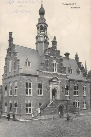 Wyprzedaż Purmerend Raadhuis 1912 HC15548