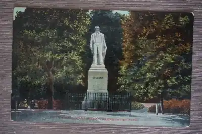 Rotterdam Standbeeld Tollens in het park Kup teraz