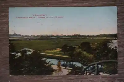 Rabat Den Haag Scheveningsche boschjes Panorama vanaf de 72 trapjes