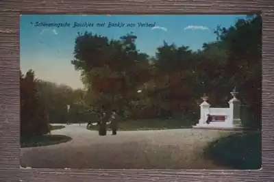 Scheveningen Scheveningsche boschjes met bankje van Verheul Oferta