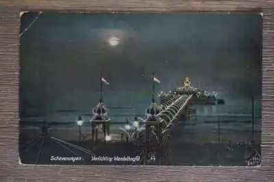 Scheveningen Verlichting Wandelhoofd Promocja