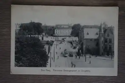 Den Haag Panorama gevangenpoort en omgeving Kup teraz