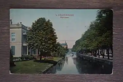 Den Haag Mauritskade Autentyczny