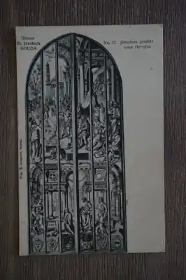 Tani Gouda Glazen St. Janskerk Johannes predikt voor Herodus