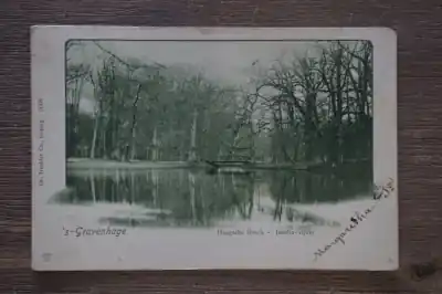 Den Haag Haagsche bosch Jacoba vijver Rabat