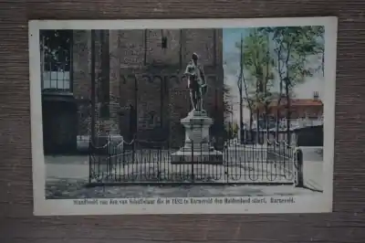 Barneveld Standbeeld van Jan van Schaffelaar die in 1482 te Barneveld den Heldendood stierf Zamów teraz