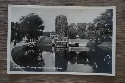 Bezpieczna płatność Leeuwarden Vrouwepoortsbrug met Oldehove