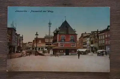 Leeuwarden Nieuwestad met waag Nowość