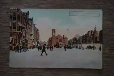 Autentyczny Amsterdam Beurs Damrak