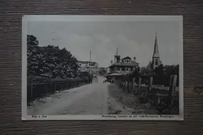 Wysoka jakość Wijk aan Zee Nieuweweg gezicht op het cafe restaurant Welgelegen