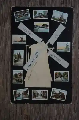 Autentyczny Zaandam Groeten uit