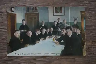 Szybka dostawa Amsterdam Diaconie weeshuis lokaal voor de groote werkjongens