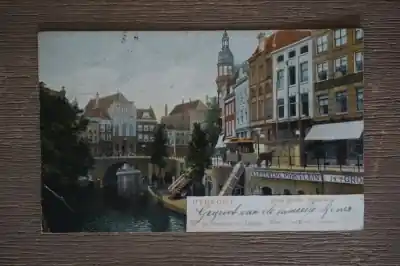 Utrecht Oude gracht Bakkerbrug Promocja