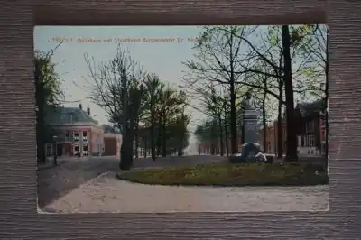 Utrecht Maliebaan met standbeeld Brugemeester Dr Reiger Oferta limitowana