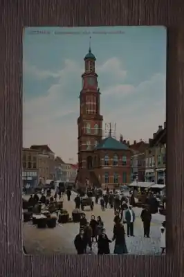 Zutphen Groenmarkt met wijnhuistoren Niska cena