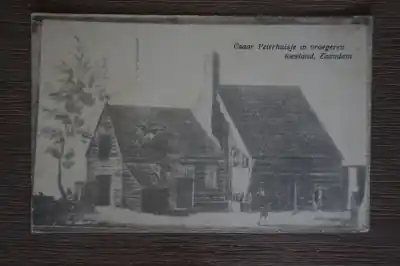 Oferta limitowana Zaandam Czaar Peterhuisje in vroegeren toestand