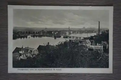 Koog aan de Zaan Panorama van de Noorderbrug Rabat
