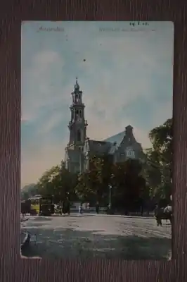 Amsterdam Westerkerk met Raadhuisstraat Rabat
