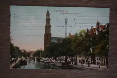 Amsterdam Prinsengracht met Westertoren Tylko dziś
