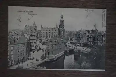 Amsterdam Sophiaplein Autentyczny