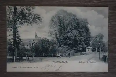 Bloemendaal Achter 't Station Autentyczny