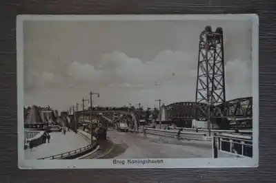 Rotterdam Brug Koningshaven Popularny