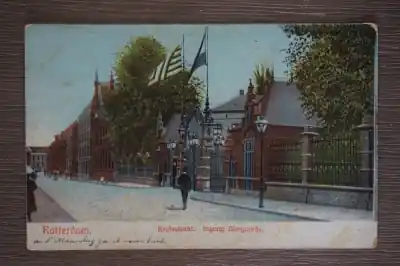 Rotterdam Kruisstraat ingang Diergaarde Ostatnia szansa