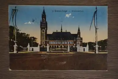 Den Haag Vredespaleis Oryginalny