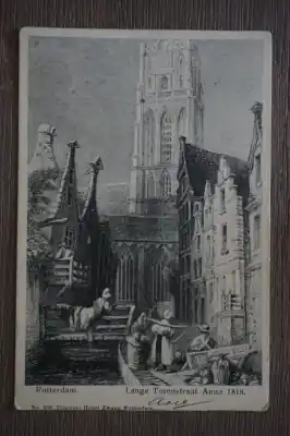 Nowość Rotterdam Lange Torenstraat Anno 1818
