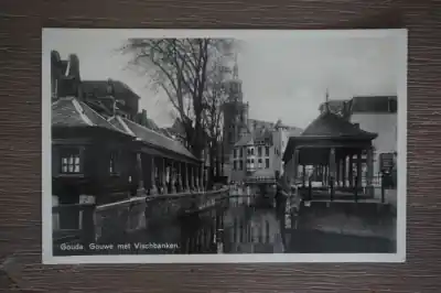 Gouda Gouwe met vischbanken Zamów teraz