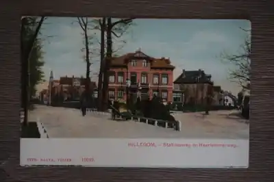 Hillegom Stationsweg en Haarlemmerweg Oryginalny