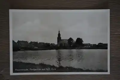 Rabat Hazerswoude Poelsgezicht met N. H. Kerk