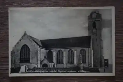 Katwijk aan Zee Oude kerk monument omgekomen visschers Wyprzedaż