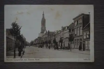 Delft Nieuwe Langendijk met nieuwe kerk Szybka dostawa