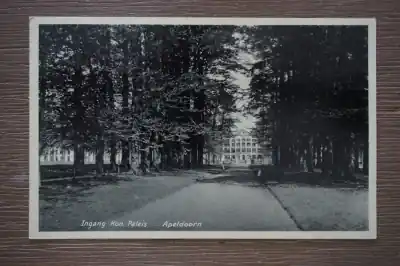 Autentyczny Apeldoorn Ingang Kon. Paleis