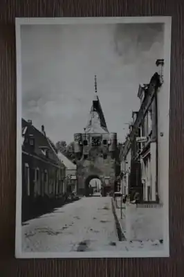 Elburg Buitenzijde van de oude Elburgsche vischpoort Premium