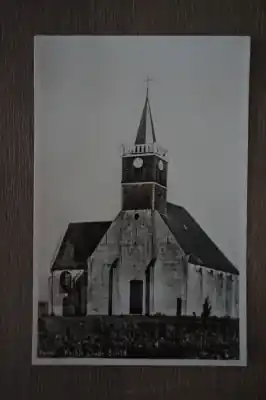 Texel Kerkje oude Schild Zwrot pieniędzy