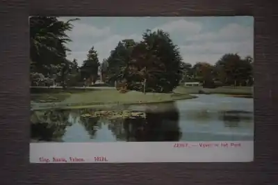 Zeist Vijver in het park Ostatnia szansa