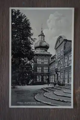 Oryginalny Kerkrade Rolduc Hoofdingang met watertoren