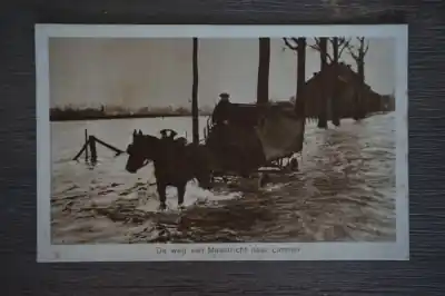 Autentyczny Maastricht de weg van Maastricht naar Limmel