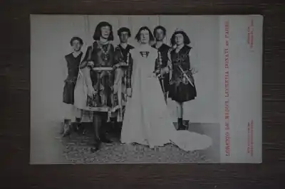 Zwrot pieniędzy Delft Lustrum van het Delftsch studenten corps Lorenzo de Medici Lucretia Donati en Pages