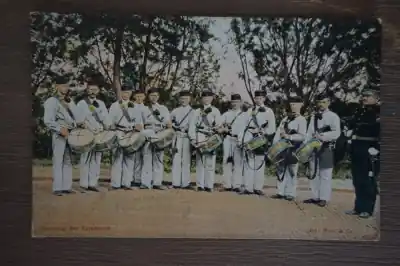 Ansichtkaart Oefening der Tambours Autentyczny