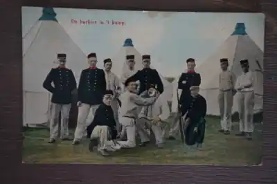 Bezpieczna płatność Ansichtkaart De Barbier in 't kamp