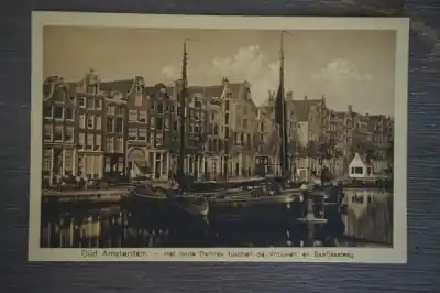 Amsterdam Het oude damrak tussen de Vrouwen en Baafjessteeg Najlepsza cena