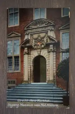 Utrecht Jans Kerkhof Ingang museum van Nat. Historie Zwrot pieniędzy