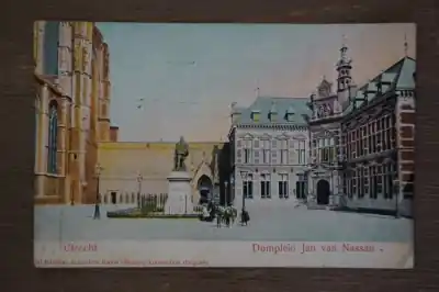 Oryginalny Utrecht Domplein Jan van Nassau